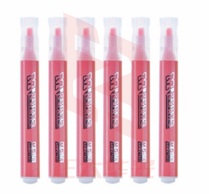 晨光 红色荧光笔 记号笔 12支/盒 AHMV7603