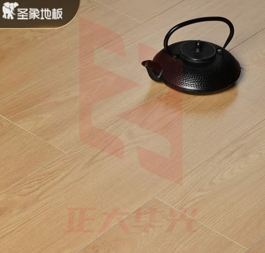 圣象地板强化复合新国标E0级环保家用耐磨木地板地暖地热JD联名款 NPF8003包安装送辅料