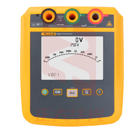 福禄克（FLUKE）F1535 高压绝缘电阻测试仪数字兆欧表 电子摇表数显电阻检测2500V