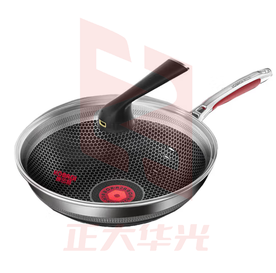 康巴赫 第五代抗菌蜂窝炒锅32cm KGD-C32W