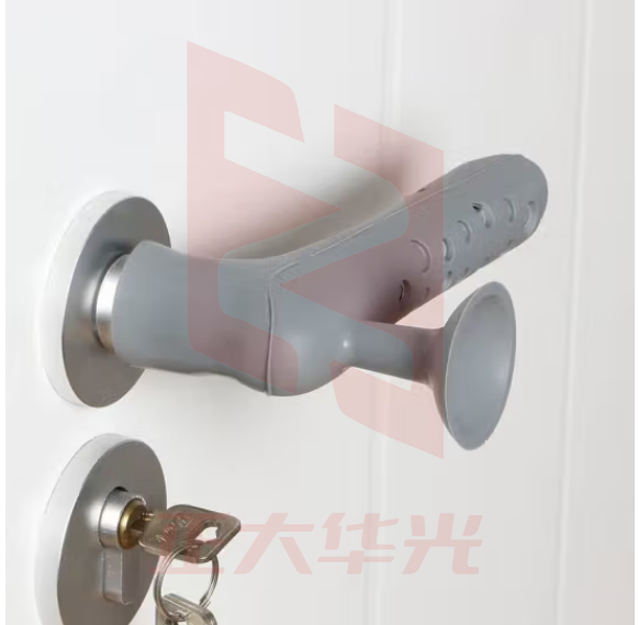 杜奥DUO-MBS02防撞门把手加厚门后门吸防磕碰防碰撞 门把手硅胶保护套2个装