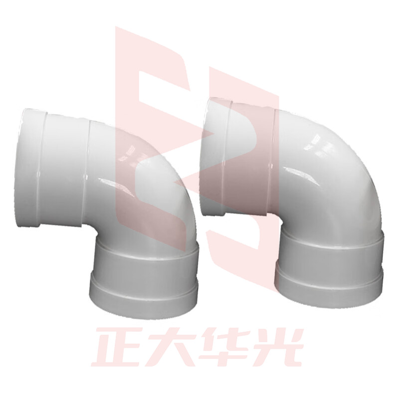 俱威 PVC排水弯头90度DN110PVC污水管下水管配件