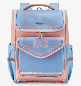 卡拉羊（KALA·Y）书包小学生男孩女生1-4年级儿童减负护脊双肩包背包2587天蓝