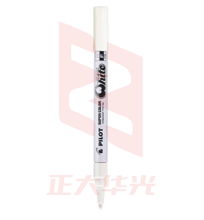 百乐（PILOT）油漆笔记号马克笔高光绘画笔SC-W-F 白色小号