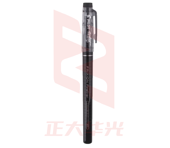 百乐（PILOT）摩磨擦画图笔可擦笔学生彩色绘画勾线笔SFFL-12F 黑色