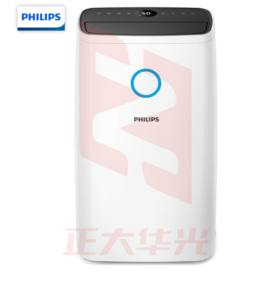 飞利浦（PHILIPS）DE3203/00除湿机抽湿机家用 智能数显轻音万向轮一键干衣63m2客厅卧室地下室回南天 内置香薰盒 除湿量30L/天