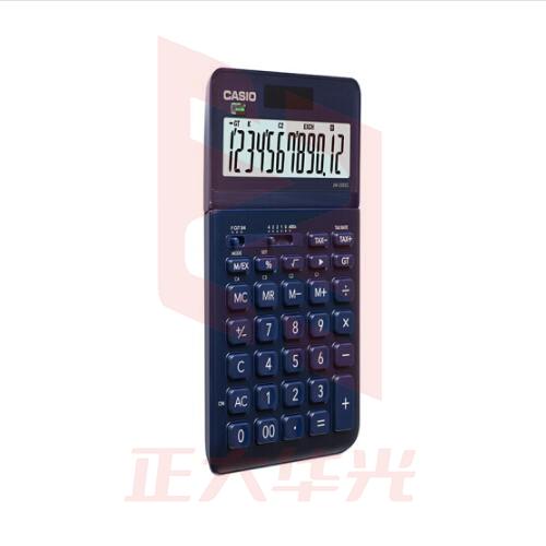 卡西欧（CASIO）stylish时尚计算器 星钻蓝 JW-200SC-NY