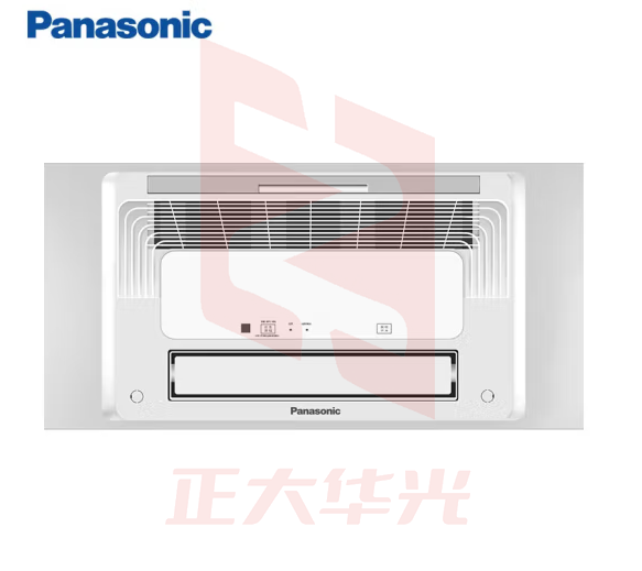 松下（Panasonic）FV-RB20LS1 浴霸 风暖 集成吊顶式 多功能暖浴快 倩亮银