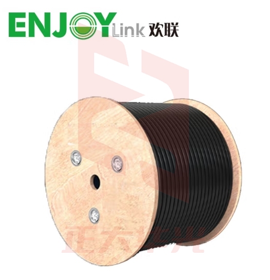 欢联 室外单模9/125μm GYTS层绞式铠装光缆 单位：米（1000米起订） 黑色 48芯 H22485ES