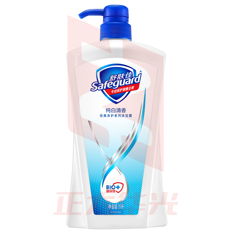 舒肤佳 纯白清香沐浴露1L大瓶男女通用  柠檬/牛奶/芦荟/薰衣草等可选