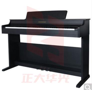 星海 电钢琴 CLA-10黑色智能数码88键重锤力度键盘立式电子钢琴 儿童初学成人练习考级通用（移调录音系列）黑/白色可选