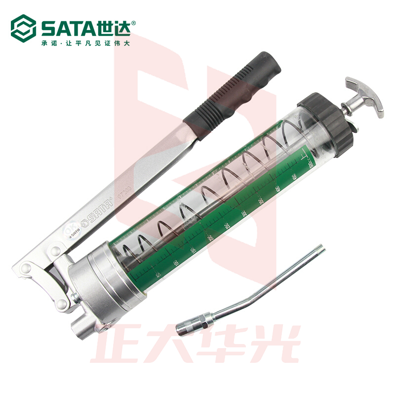 世达(SATA) 97206 透明管黄油枪400cc