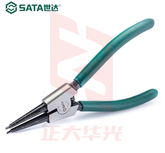 世达（SATA）72012 德式轴用直口卡簧钳子7