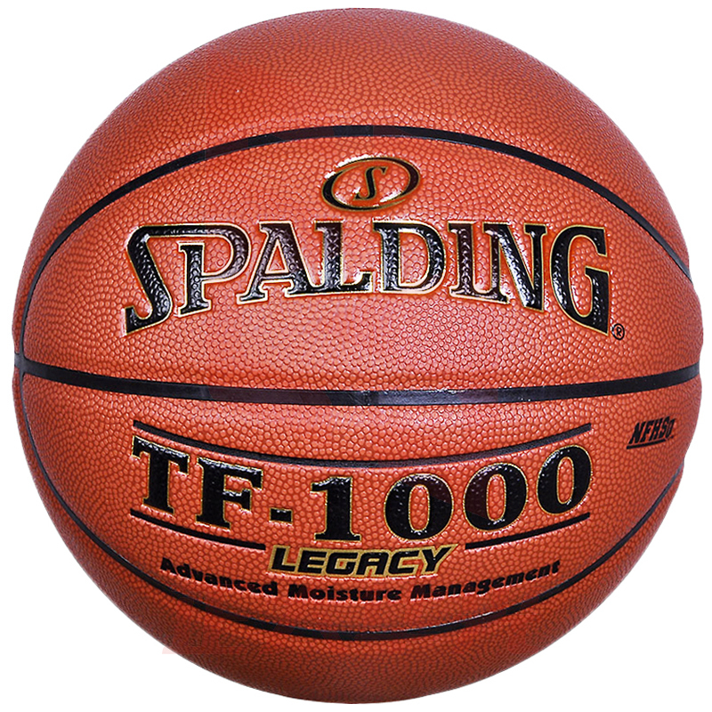斯伯丁Spalding 赛事篮球吸湿皮料TF-1000(74-716A)传奇比赛蓝球