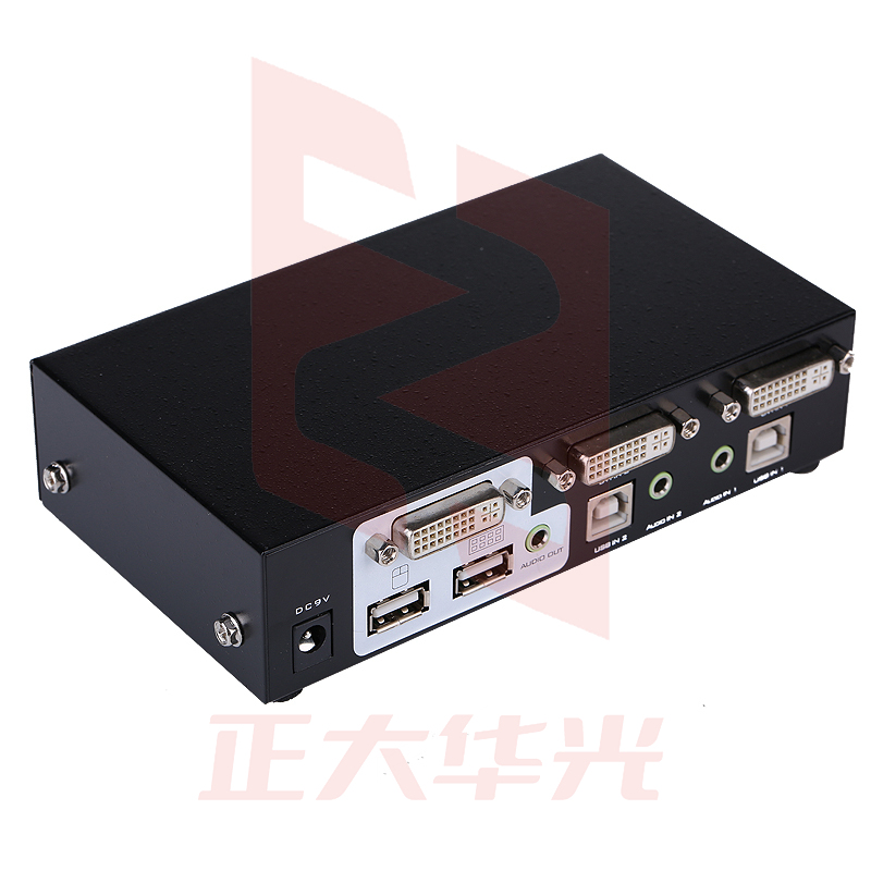 迈拓维矩MT-2102DL kvm切换器dvi 2口usb自动 切换2进1出