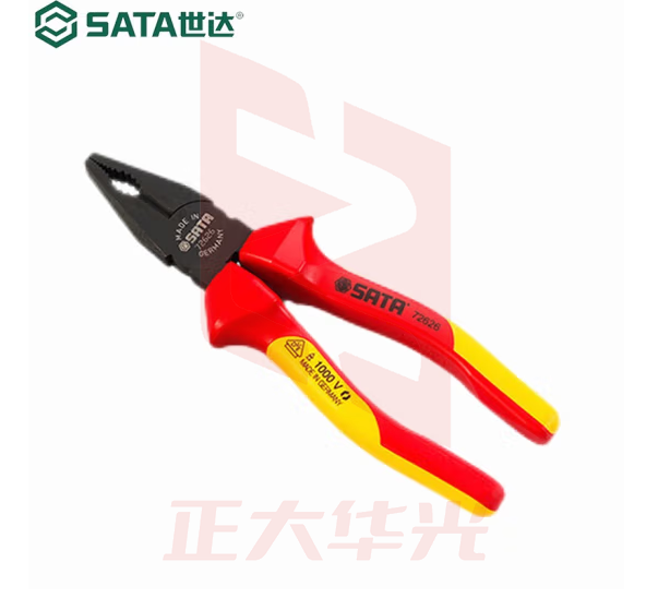 世达（SATA）72626 G系列VDE绝缘耐压钢丝钳子7