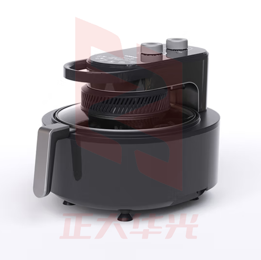 康巴赫（KBH) 可视电烤锅5.5L大容量控温定时家用电炸锅 5.5L容量