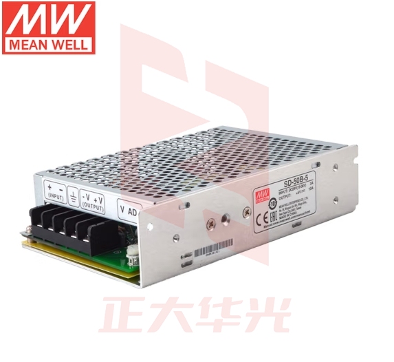 明纬（MEANWELL）SD-50B-5 DC转DC变压器电源驱动 明纬电源 10A 5v