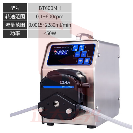 恩谊 工业大流量蠕动泵多通道分配型灌装分装机小型恒流泵头实验室 BT600MH 恒流2280ml/min