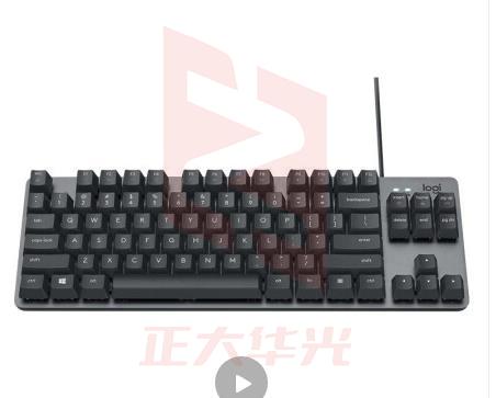 罗技 K835迷你机械键盘 黑色/白色可选 青轴