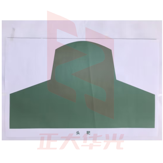 射击靶纸枪靶纸打靶纸各种靶纸 头靶纸不带环数100张