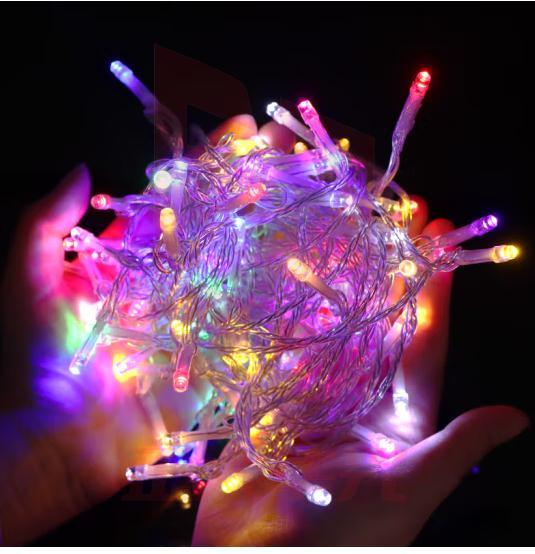 TaTanice 彩灯灯串 生日装饰led彩灯串教师圣诞节活动布置灯串10米80灯头