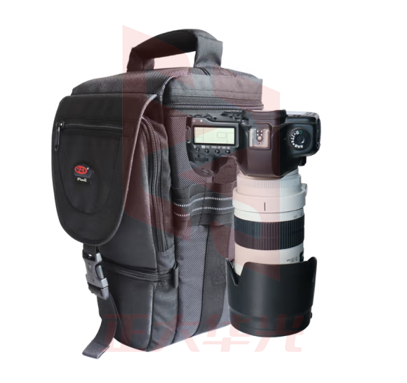 宝罗 BL-1008 三角相机包单反单肩摄影包24-70长焦镜头尼康D41 70-200 100-400