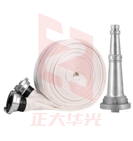 绿消 10-65-25（含接扣+水枪） 学军消防水带10型65mm国标专用25米水管软管