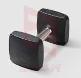 Keep 硬核健身哑铃 实心铸铁 全身塑形运动健身器械男女 10KG单只