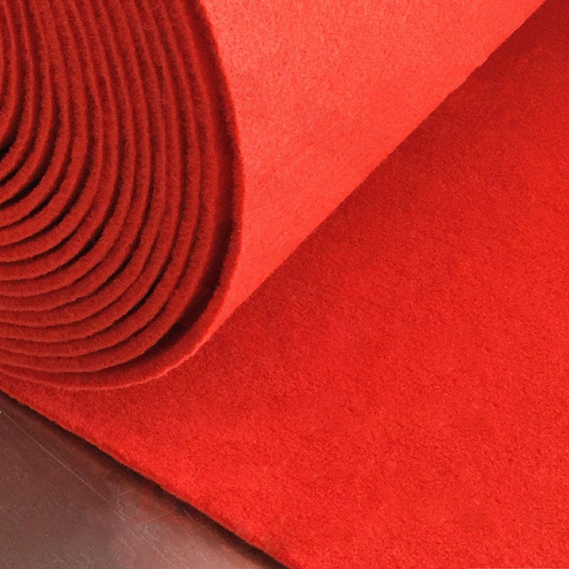 迪茵 红地毯一次性 舞台加厚大面积红毯 约2.0mm厚3米宽50米长(多色可选）