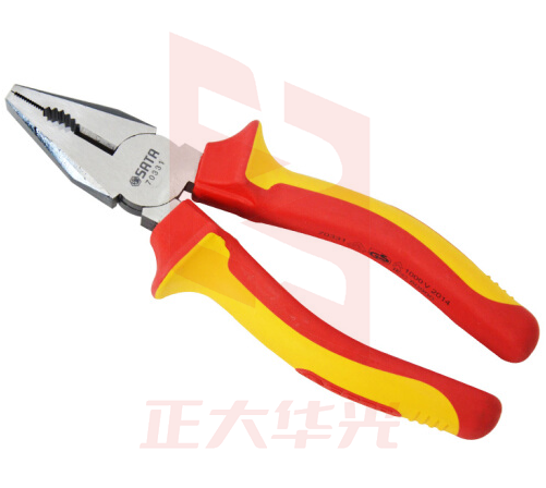 世达（SATA） VDE绝缘耐压钢丝钳 70331