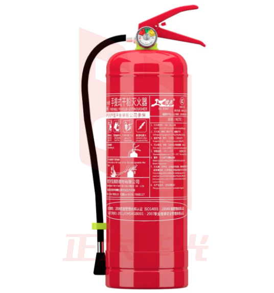 绿消 5公斤干粉灭火器 新国标 商用干粉灭火器