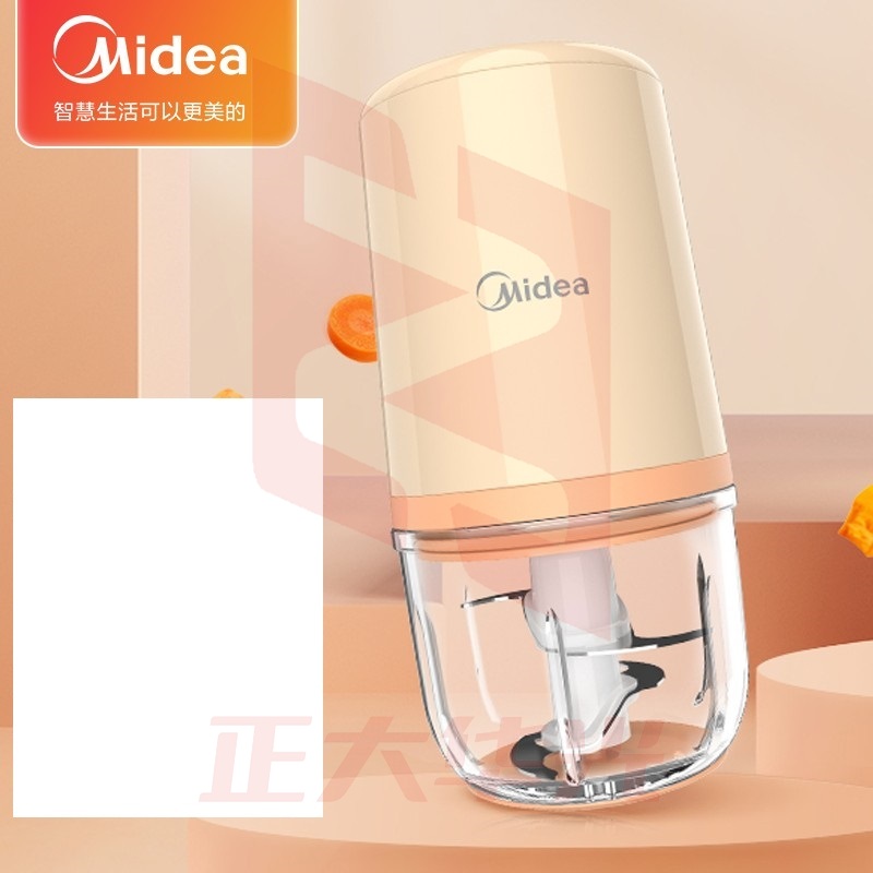 美的辅食机 JB301 婴儿辅食机迷你小型宝宝儿童多功能打泥搅拌研磨机料理机绞肉机打蛋器榨汁机辅食工具家用