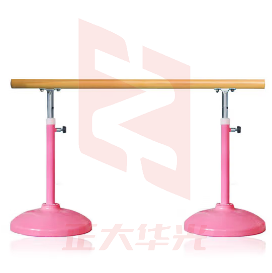 英辉（INVUI）舞蹈把杆专业压腿把杆儿童跳舞家用移动把杆固定式升降式成人把杆 移动式 粉色 1.5米