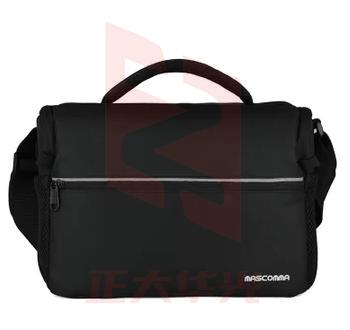 MASCOMMA 单肩背单反相机包适用于佳能尼康索尼全画幅半画幅单反 BS02103/BLK