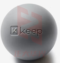 Keep 筋膜球瑜伽按摩健身肌肉放松足底手腕康复训练手抓球 灰色