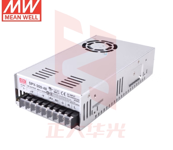 明纬（MEANWELL）SPV-300-48带PFC功能开关电源 输出电压可调（300W左右）全范围输出48V6.25A