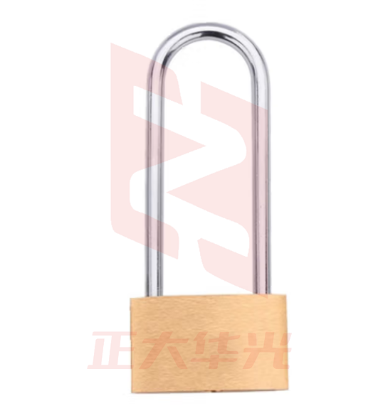 弘工HG-HTC40 铜挂锁柜门锁 防盗挂锁头宿舍抽屉柜子锁 长梁40mm