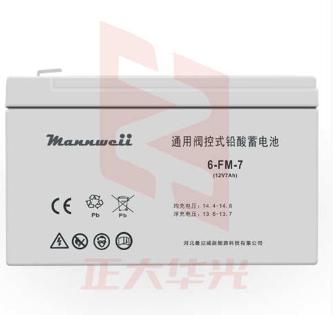 曼尼威(Mannweii) 6-FM-7 不间断电源 铅酸蓄电池