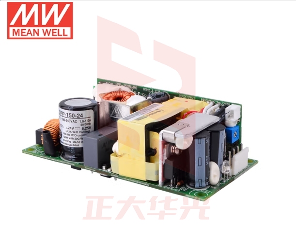 明纬 （MEANWELL）EPP-150-24带PFC功能裸板电源24V6.25A（不含电源线）