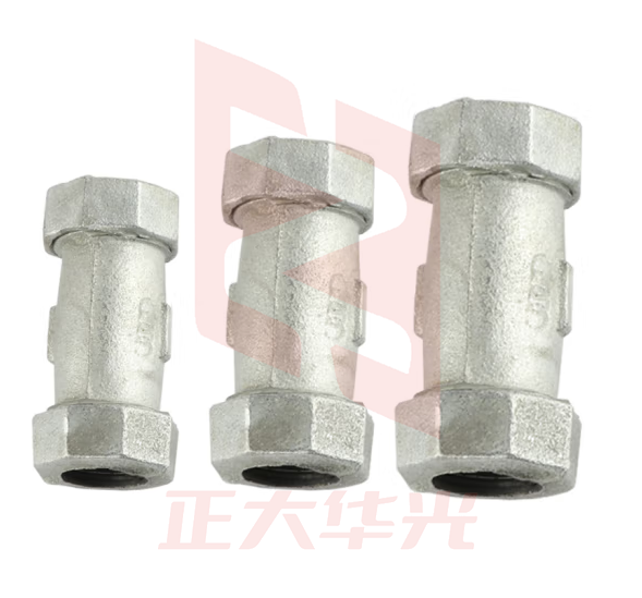 惠利得 镀锌快速接头国标 水管快速活接头 铁管快接 DN80=3寸