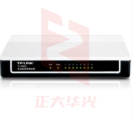 普联（TP-LINK）TL-R860+ 8口多功能宽带有线路由器