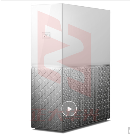 西部数据(WD)4TB以太网USB3.0网络存储My Cloud Home个人云存储家庭私有云(集中管理 远程访问)WDBVXC0040HWT