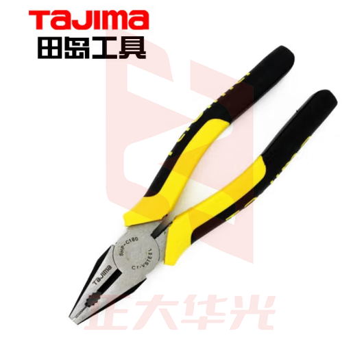 田岛（TaJIma）7寸花齿钢丝钳老虎钳SHP-C180 1201-0257