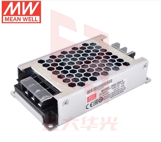 明纬（MEANWELL）RSD-30G-5明纬电源 小体积恒流铁路电源5V6A