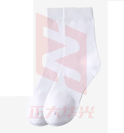 Keep 专业综合训练袜男女运动排汗速干弹力舒适中筒袜 男款白 均码