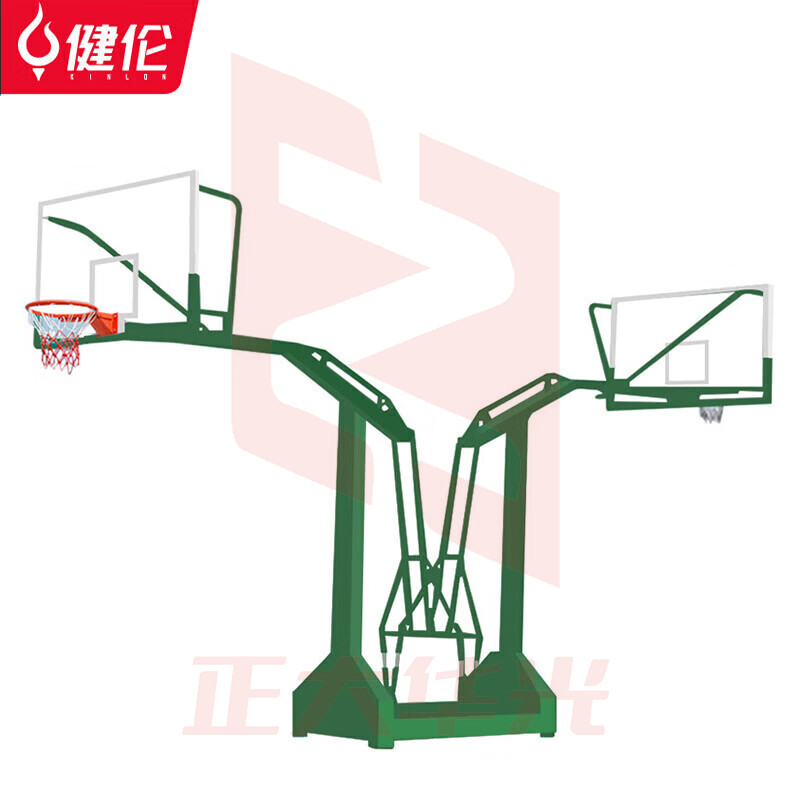 健伦（JEEANLEAN）JL-5145篮球架室外标准比赛训练移动式海燕式双翼凹箱