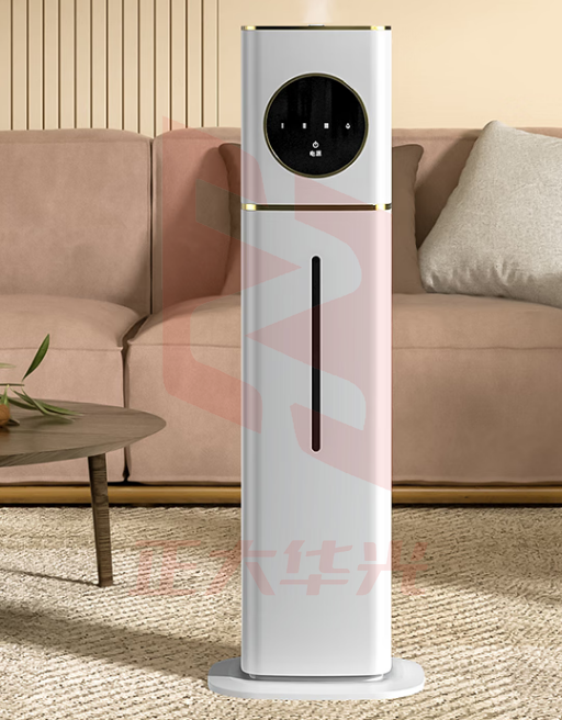 净享（pureenjoy） 空气加湿器家用落地式卧室静小婴儿大容量大雾量办公室客厅空调房增湿白米 13L【雾量可调】触控款