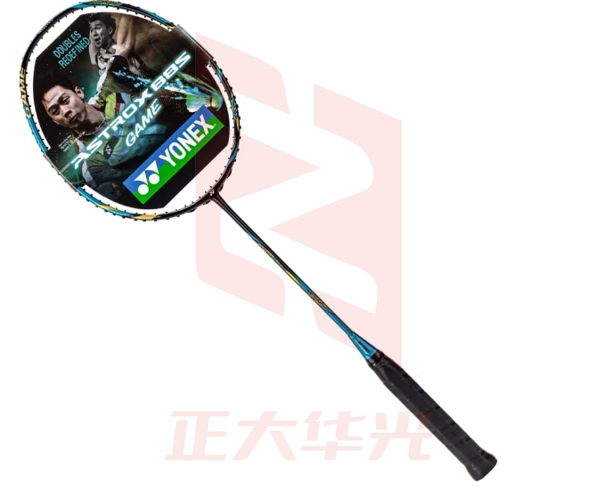 YONEX尤尼克斯羽毛球拍天斧AX88S GAME 全碳素yy羽拍翡翠蓝单拍 未穿线