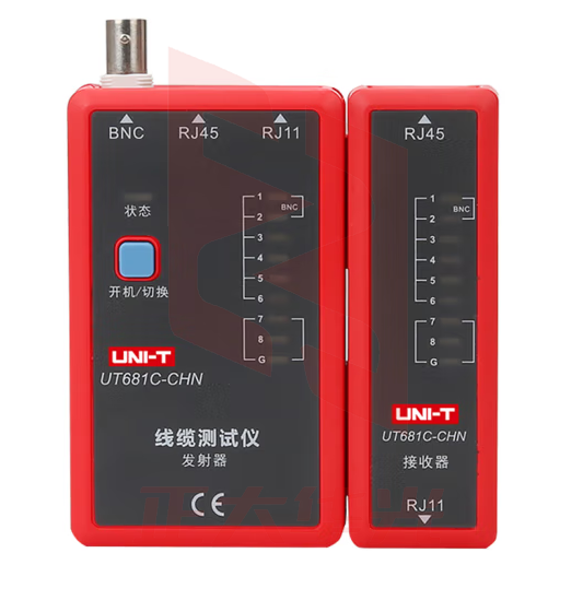 优利德（UNI-T）UT681C 线缆测试仪 RJ45/RJ11/BNC 对线查线寻线仪